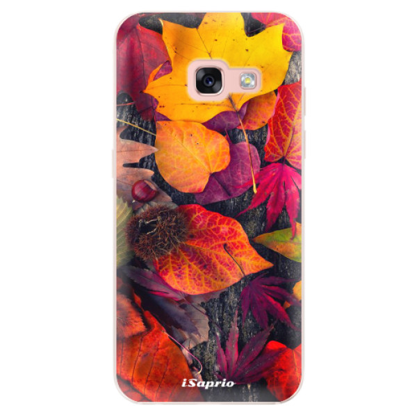 Odolné silikónové puzdro iSaprio - Autumn Leaves 03 - Samsung Galaxy A3 2017