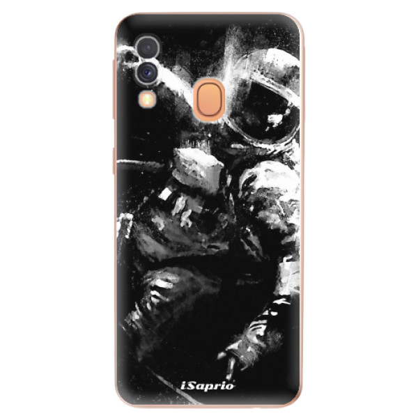 Odolné silikónové puzdro iSaprio - Astronaut 02 - Samsung Galaxy A40