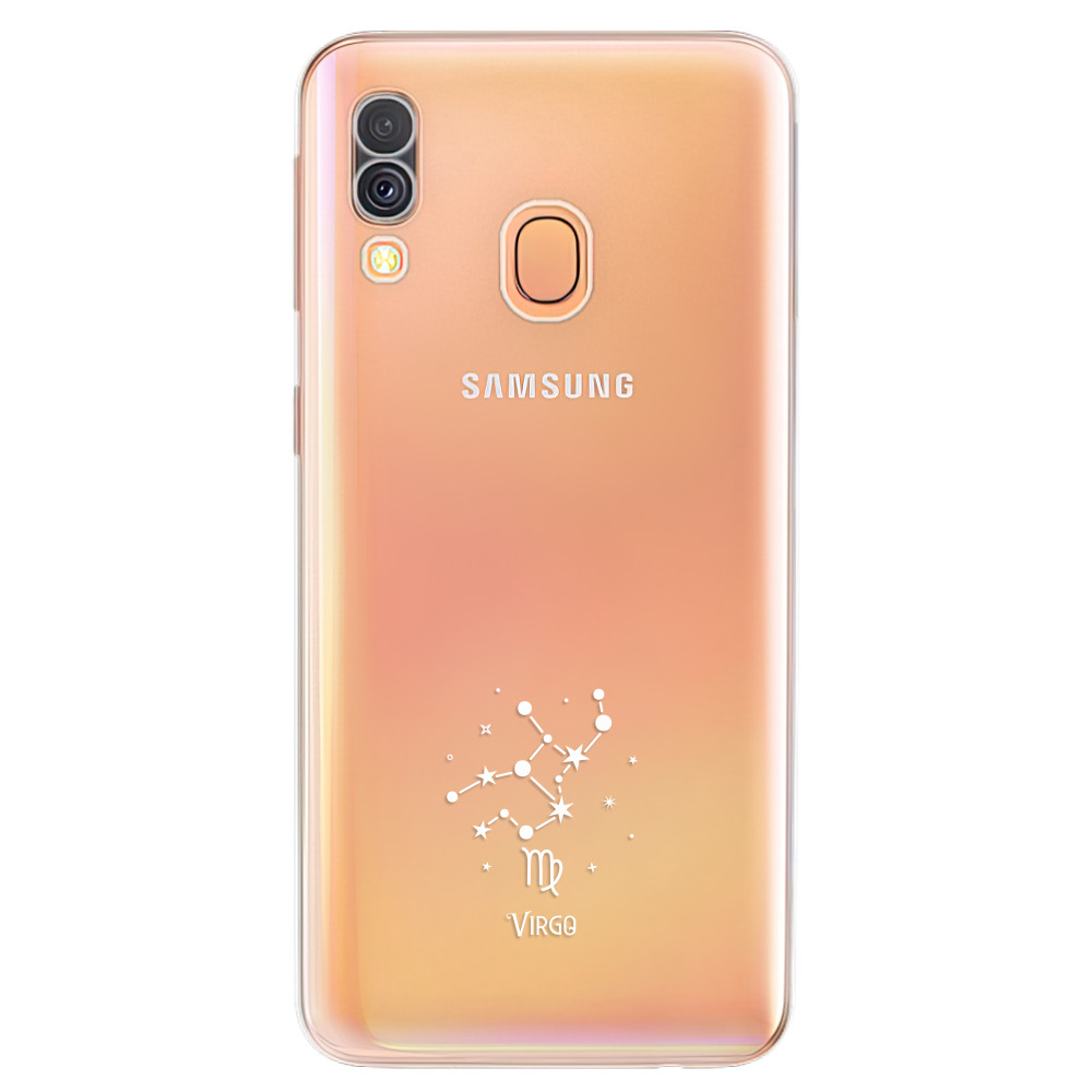 Odolné silikónové puzdro iSaprio - čiré - Panna - Samsung Galaxy A40