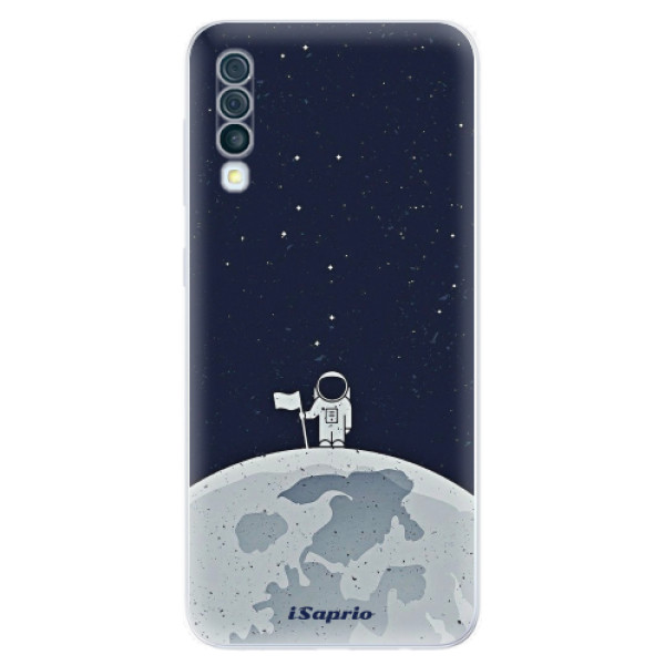 Odolné silikónové puzdro iSaprio - On The Moon 10 - Samsung Galaxy A50