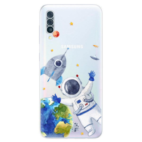 Odolné silikónové puzdro iSaprio - Space 05 - Samsung Galaxy A50