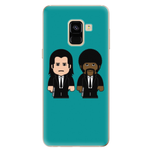 Odolné silikónové puzdro iSaprio - Pulp Fiction - Samsung Galaxy A8 2018