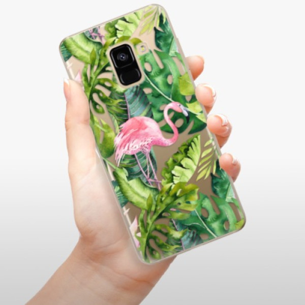 Odolné silikónové puzdro iSaprio - Jungle 02 - Samsung Galaxy A8 2018