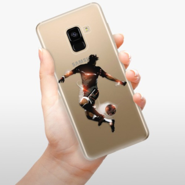 Odolné silikónové puzdro iSaprio - Fotball 01 - Samsung Galaxy A8 2018