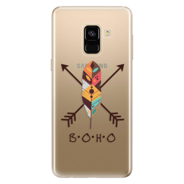Odolné silikónové puzdro iSaprio - BOHO - Samsung Galaxy A8 2018