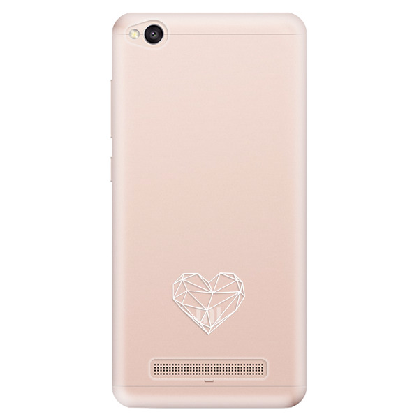 Odolné silikónové puzdro iSaprio - čiré - Digital Love - Xiaomi Redmi 4A