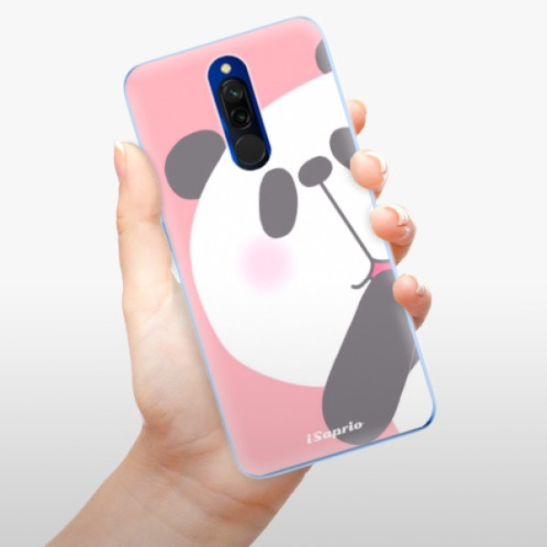 Odolné silikónové puzdro iSaprio - Panda 01 - Xiaomi Redmi 8