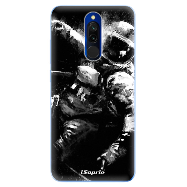 Odolné silikónové puzdro iSaprio - Astronaut 02 - Xiaomi Redmi 8