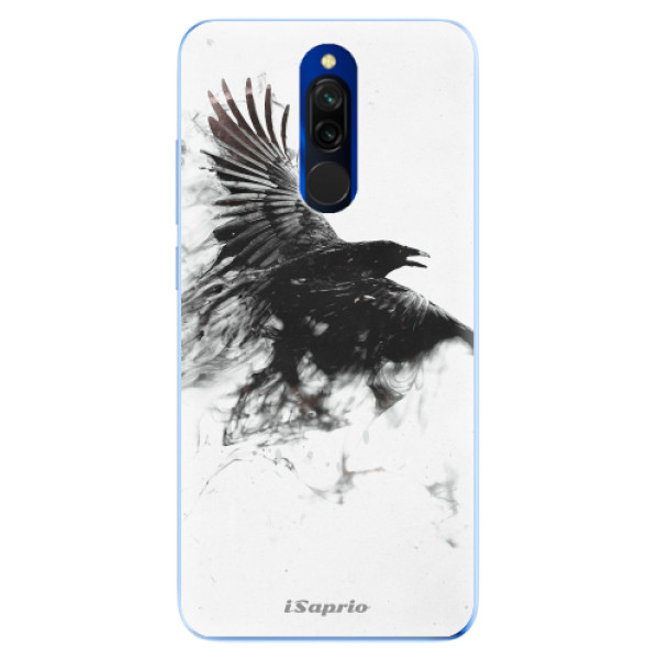 Odolné silikónové puzdro iSaprio - Dark Bird 01 - Xiaomi Redmi 8