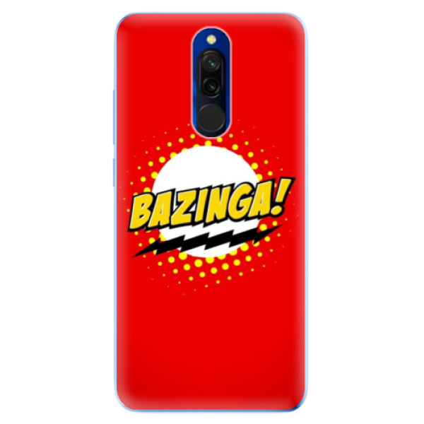 Odolné silikónové puzdro iSaprio - Bazinga 01 - Xiaomi Redmi 8