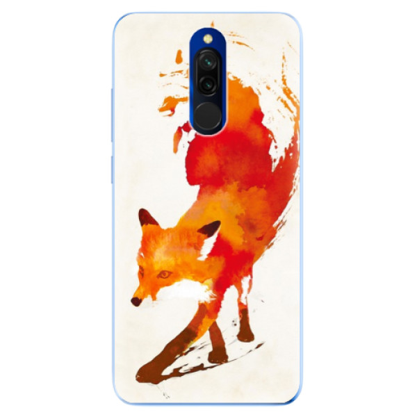 Odolné silikónové puzdro iSaprio - Fast Fox - Xiaomi Redmi 8
