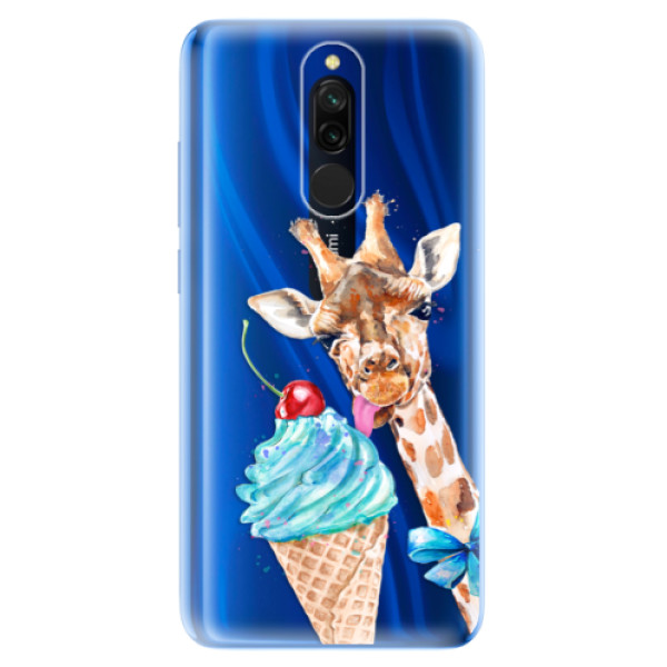 Odolné silikónové puzdro iSaprio - Love Ice-Cream - Xiaomi Redmi 8