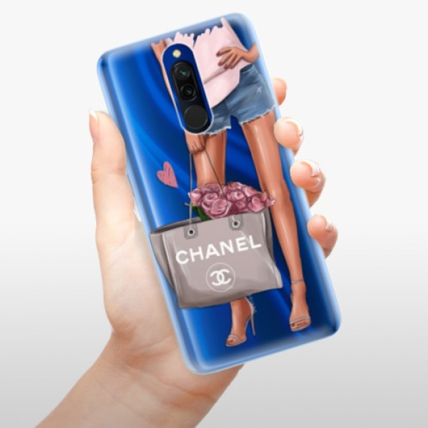 Odolné silikónové puzdro iSaprio - Fashion Bag - Xiaomi Redmi 8