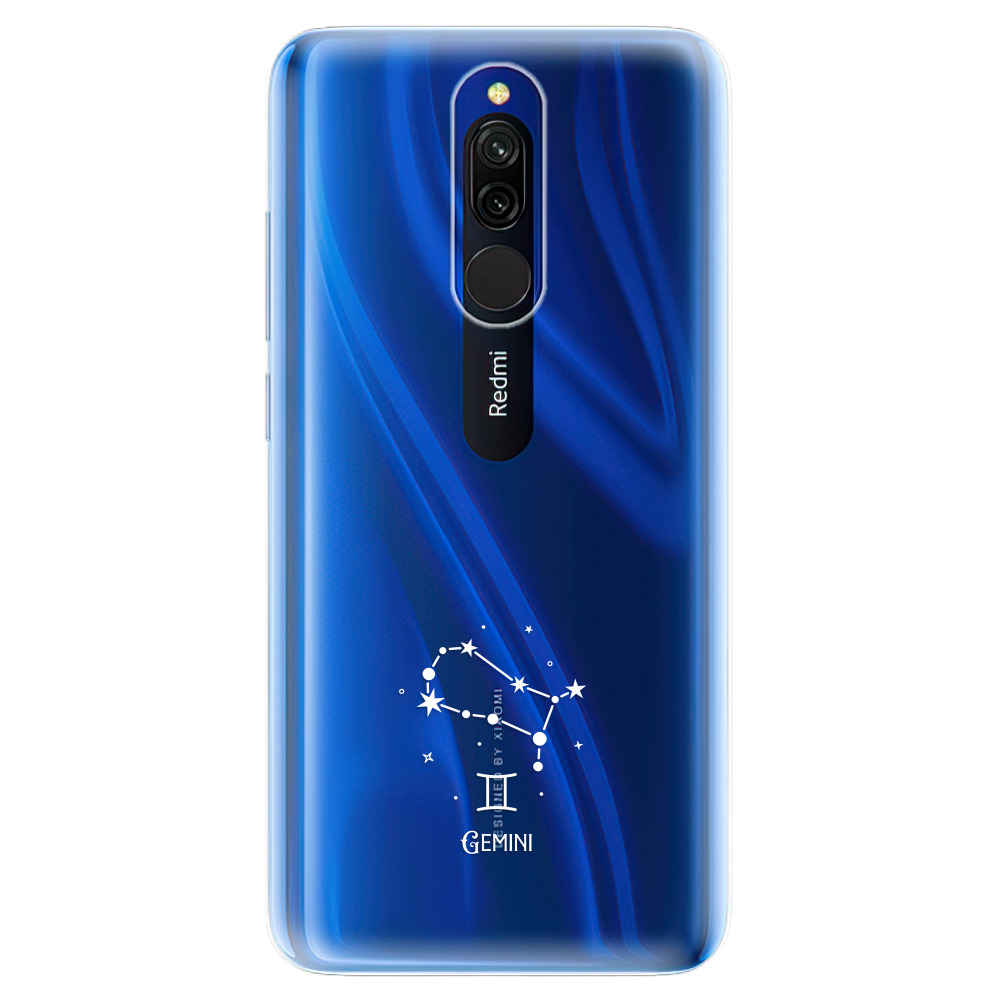 Odolné silikónové puzdro iSaprio - čiré - Blíženci - Xiaomi Redmi 8