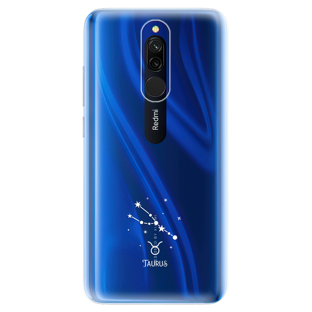 Odolné silikónové puzdro iSaprio - čiré - Býk - Xiaomi Redmi 8