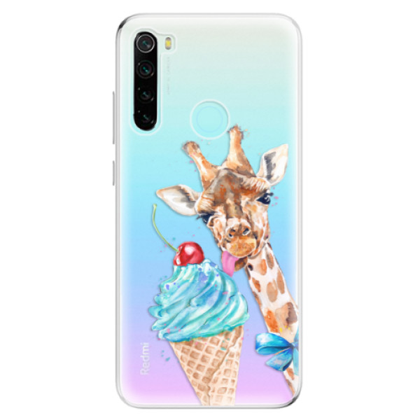 Odolné silikónové puzdro iSaprio - Love Ice-Cream - Xiaomi Redmi Note 8