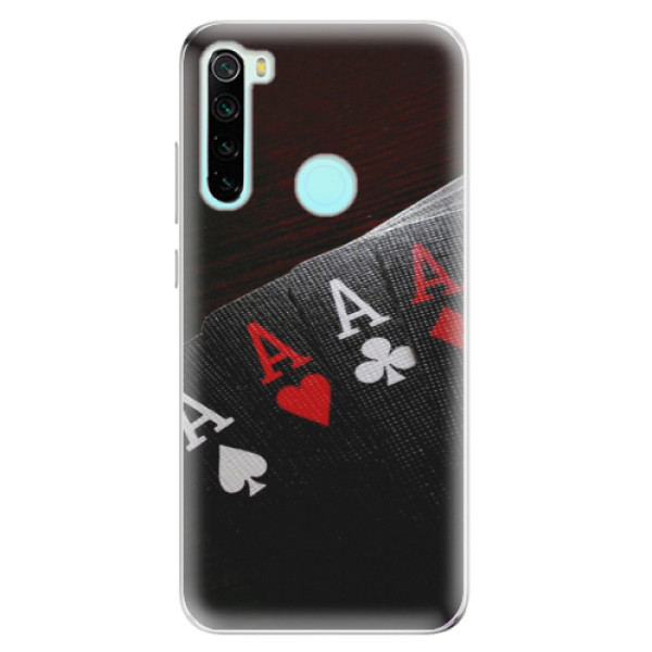 Odolné silikónové puzdro iSaprio - Poker - Xiaomi Redmi Note 8