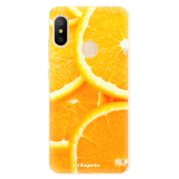 Odolné silikónové puzdro iSaprio - Orange 10 - Xiaomi Mi A2 Lite