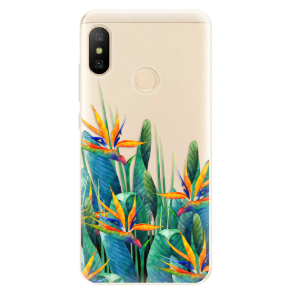 Odolné silikónové puzdro iSaprio - Exotic Flowers - Xiaomi Mi A2 Lite