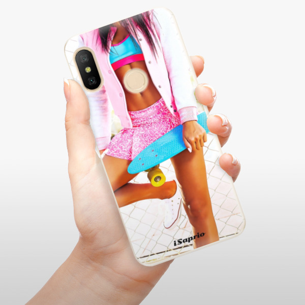 Odolné silikónové puzdro iSaprio - Skate girl 01 - Xiaomi Mi A2 Lite