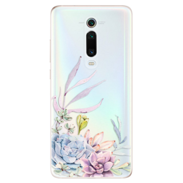 Odolné silikónové puzdro iSaprio - Succulent 01 - Xiaomi Mi 9T Pro