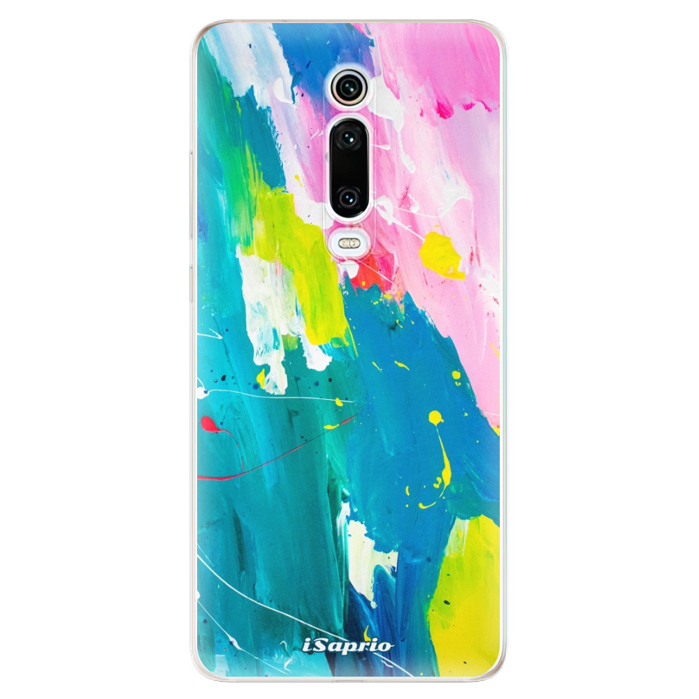 Odolné silikónové puzdro iSaprio - Abstract Paint 04 - Xiaomi Mi 9T Pro