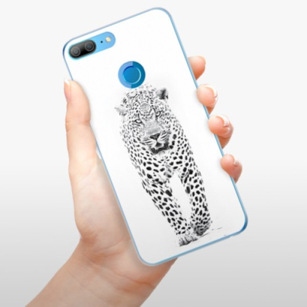 Odolné silikónové puzdro iSaprio - White Jaguar - Huawei Honor 9 Lite