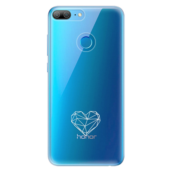 Odolné silikónové puzdro iSaprio - čiré - Digital Love - Huawei Honor 9 Lite