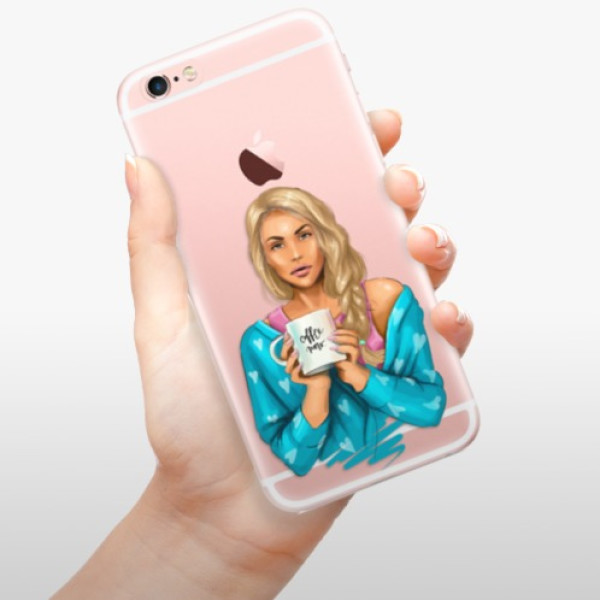 Odolné silikónové puzdro iSaprio - Coffe Now - Blond - iPhone 6 Plus/6S Plus
