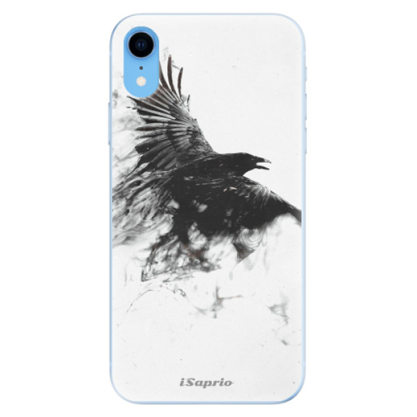 Odolné silikónové puzdro iSaprio - Dark Bird 01 - iPhone XR