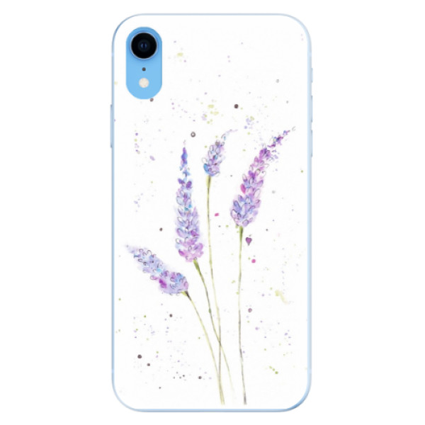 Odolné silikónové puzdro iSaprio - Lavender - iPhone XR