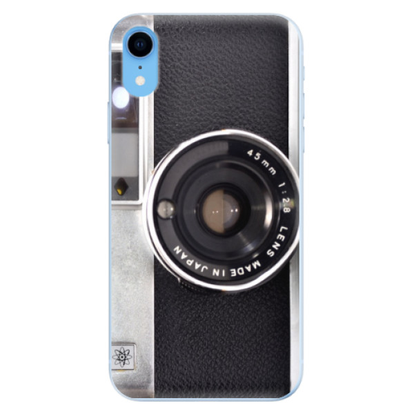 Odolné silikónové puzdro iSaprio - Vintage Camera 01 - iPhone XR