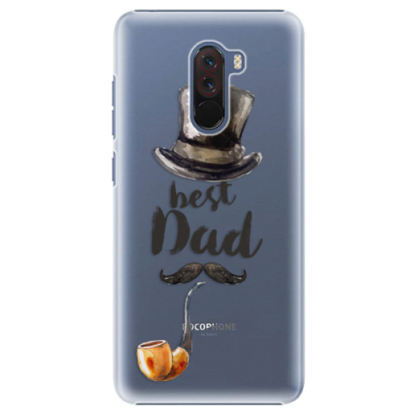 Plastové puzdro iSaprio - Best Dad - Xiaomi Pocophone F1