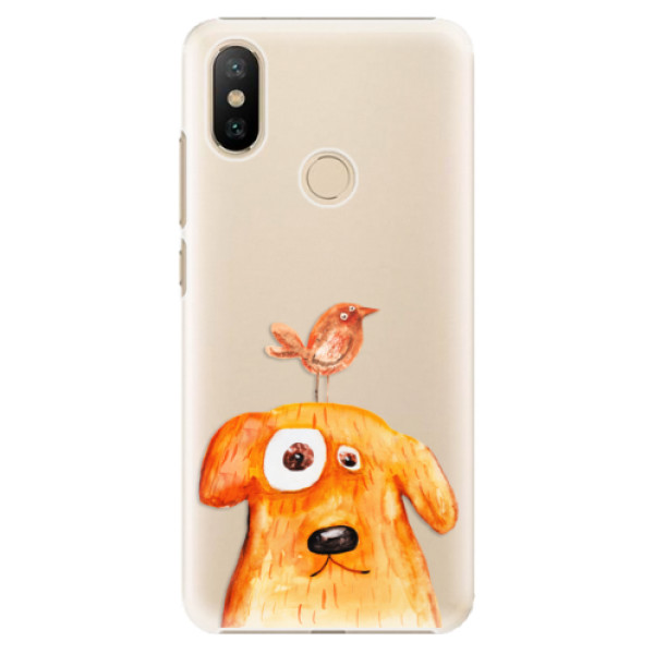 Plastové puzdro iSaprio - Dog And Bird - Xiaomi Mi A2