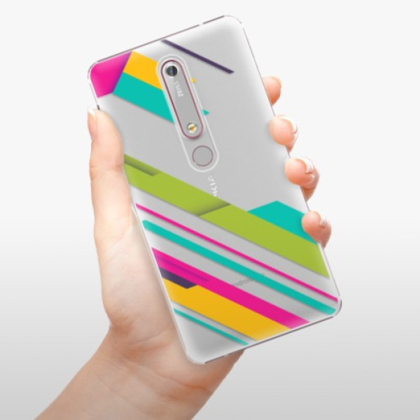 Plastové puzdro iSaprio - Color Stripes 03 - Nokia 6.1
