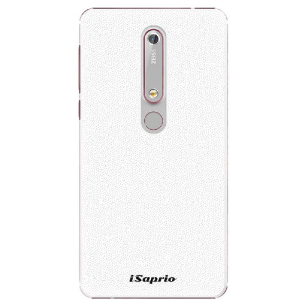 Plastové puzdro iSaprio - 4Pure - bílý - Nokia 6.1