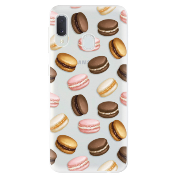 Odolné silikónové puzdro iSaprio - Macaron Pattern - Samsung Galaxy A20e