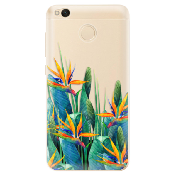 Odolné silikónové puzdro iSaprio - Exotic Flowers - Xiaomi Redmi 4X