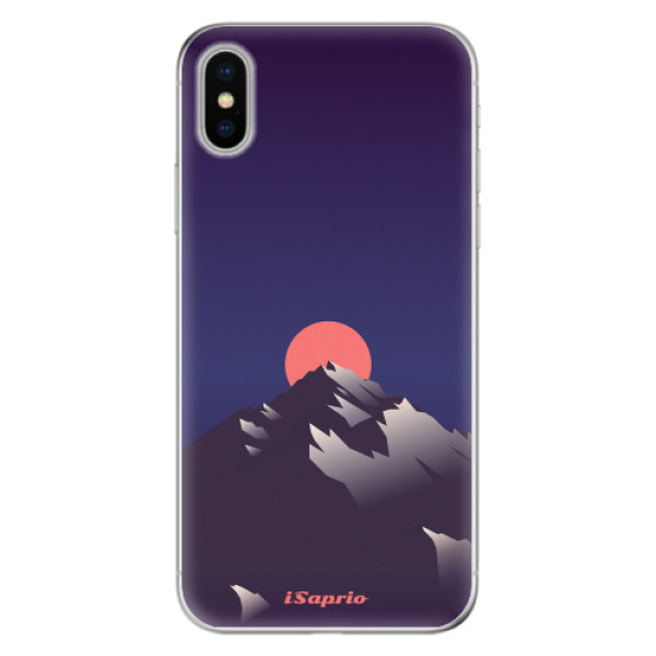 Odolné silikónové puzdro iSaprio - Mountains 04 - iPhone X