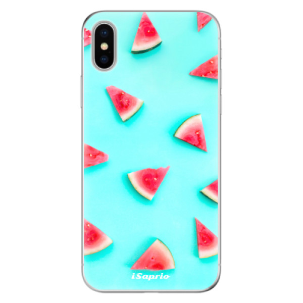 Odolné silikónové puzdro iSaprio - Melon Patern 10 - iPhone X