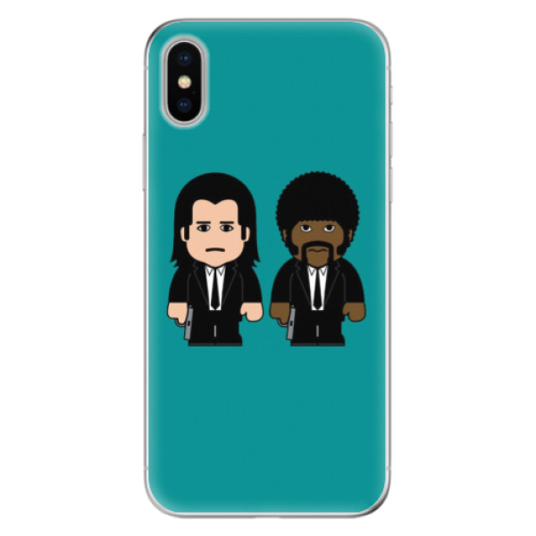 Odolné silikónové puzdro iSaprio - Pulp Fiction - iPhone X