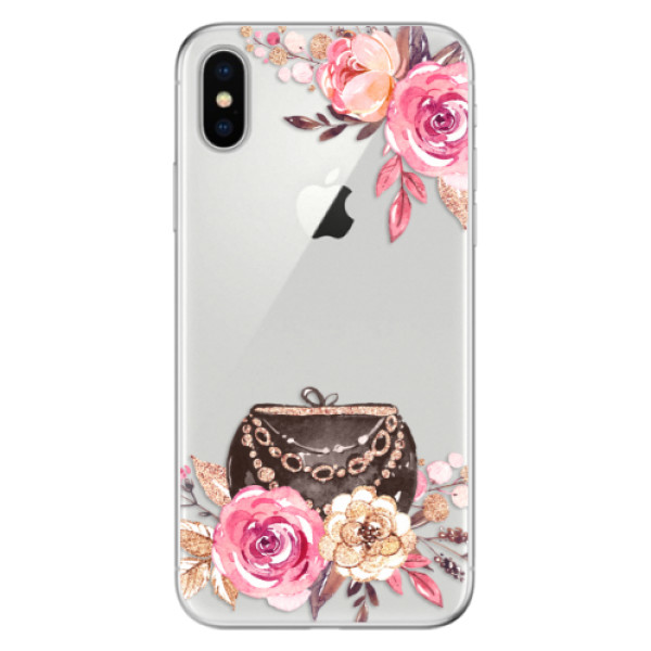 Odolné silikónové puzdro iSaprio - Handbag 01 - iPhone X