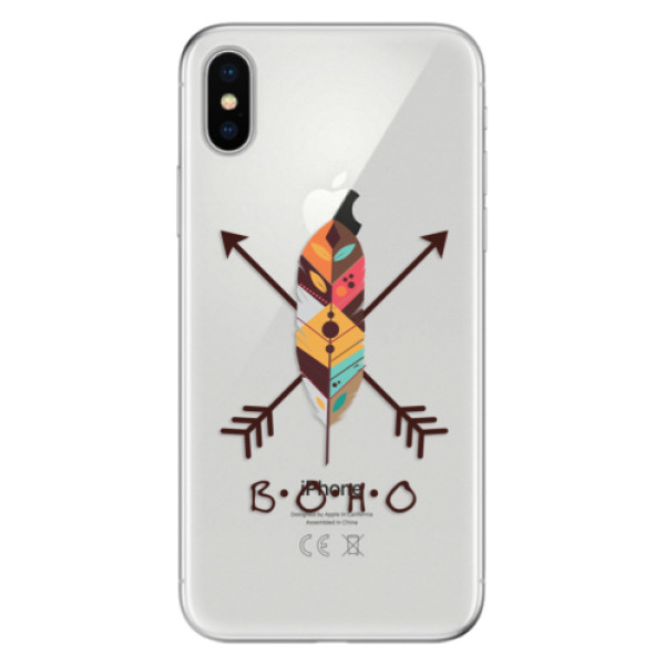 Odolné silikónové puzdro iSaprio - BOHO - iPhone X