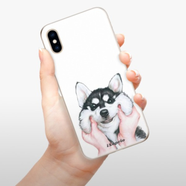 Odolné silikónové puzdro iSaprio - Malamute 01 - iPhone XS