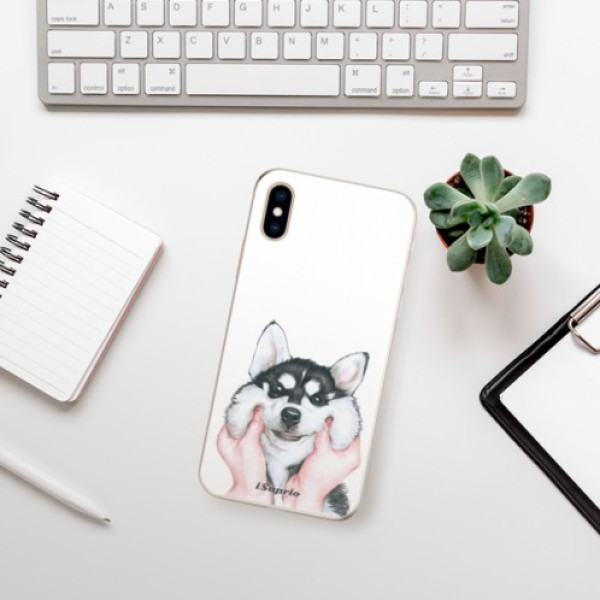 Odolné silikónové puzdro iSaprio - Malamute 01 - iPhone XS