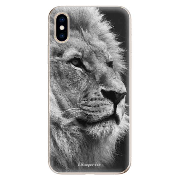 Odolné silikónové puzdro iSaprio - Lion 10 - iPhone XS