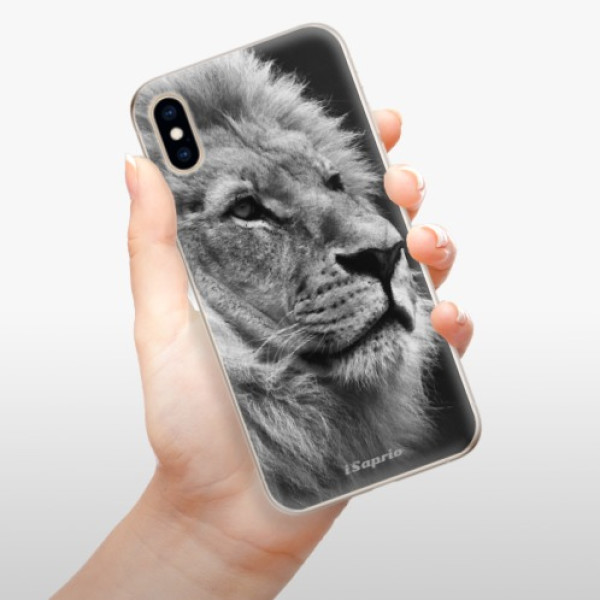 Odolné silikónové puzdro iSaprio - Lion 10 - iPhone XS