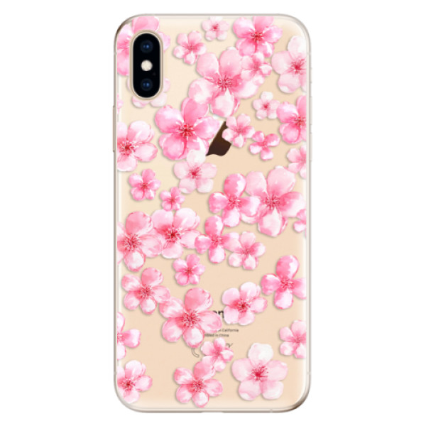 Odolné silikónové puzdro iSaprio - Flower Pattern 05 - iPhone XS