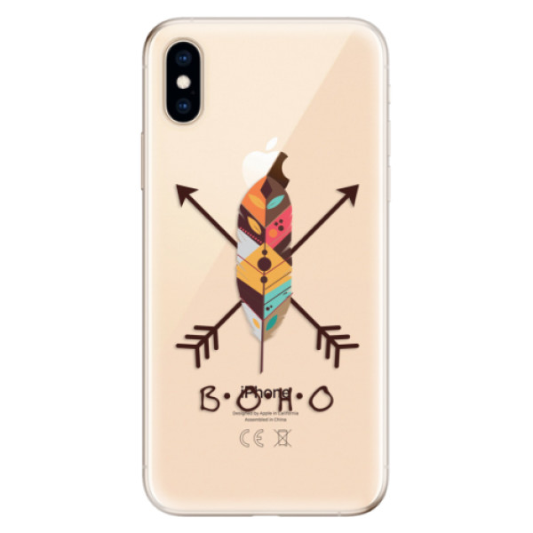 Odolné silikónové puzdro iSaprio - BOHO - iPhone XS