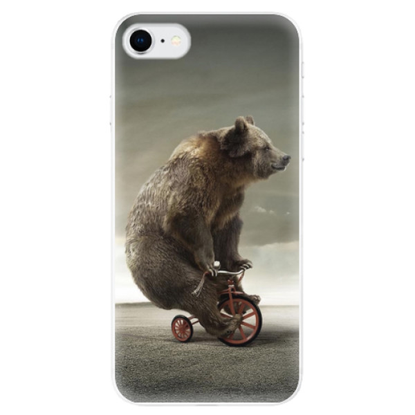 Odolné silikónové puzdro iSaprio - Bear 01 - iPhone SE 2020